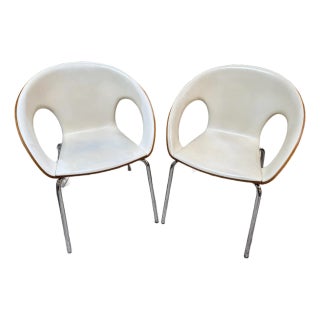 Wolfgang Mezger for Davis Furniture Kirkos Chairs, Pair For Sale