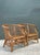 Vintage Trellis Rattan Lounge Chairs - A Pair For Sale - Image 4 of 12