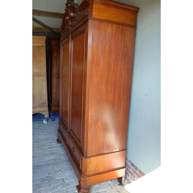 Antique Cabinet in Mahogany For Sale - Image 5 of 10