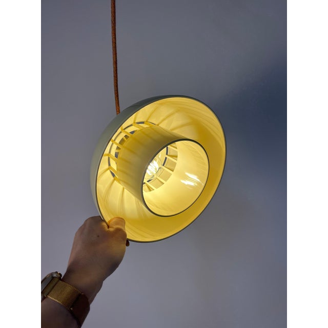 Minisol Cream Pendant Lamp by K. Kewo for Nordisk Solar For Sale - Image 4 of 11