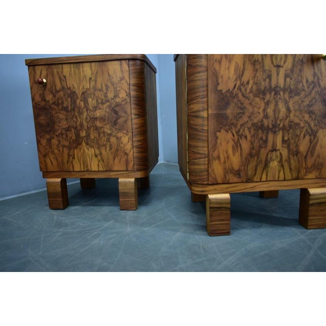 Art Deco Bedside Tables, Czechoslovakia, 1932, Set of 2 For Sale - Image 18 of 18