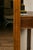 Large English Faux-Bamboo Walnut Mirror Made of 1900s Doors with Carved Ivy For Sale - Image 11 of 12