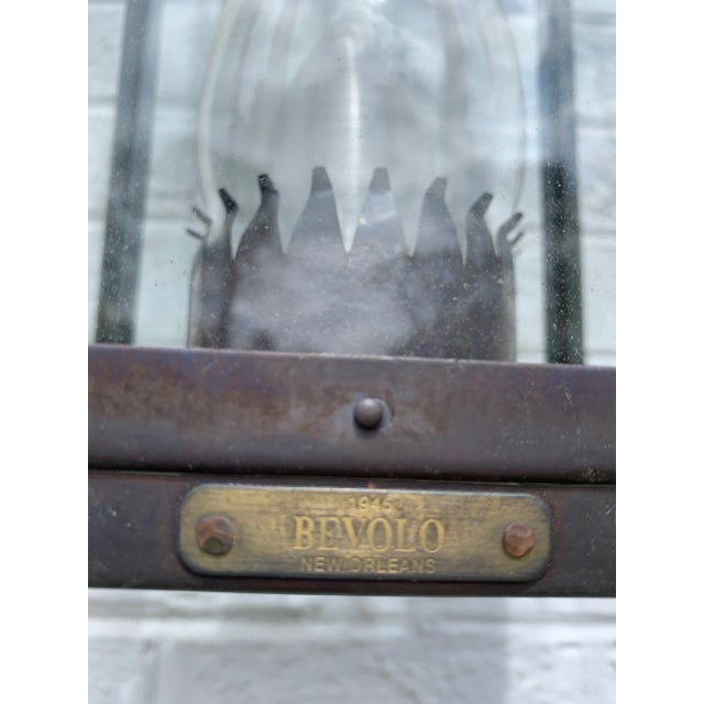 Traditional Bevolo Gas and Electric Williamsburg Electric Lanterns - a Pair For Sale - Image 3 of 5