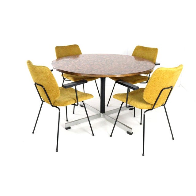 Dining Chairs attributed to Willem Hendrik Gispen for Kembo, 1950s, Set of 4 For Sale - Image 18 of 18
