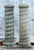 Vintage Regency Cast Concrete Spiral Columns - a Pair For Sale - Image 9 of 17