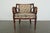 Brown Vintage Neoclassical Open Armchairs (Set of 2) For Sale - Image 8 of 15