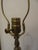 Ivory Vintage Gilt and Pickled Wood Carved Lamps - a Pair For Sale - Image 8 of 9