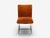 Milo Baughman, Six Dining Chairs, Chrome, Fabric, Usa, 1970s For Sale - Image 10 of 11