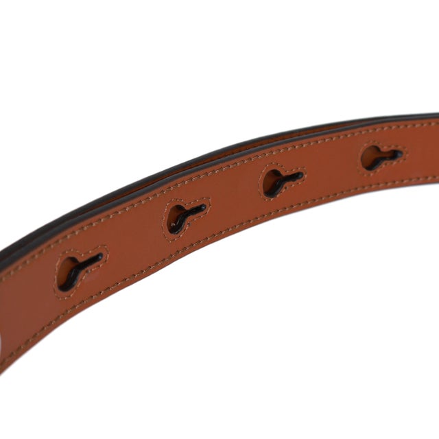 Fendi "By the Way" Medium Brown Leather Calfskin Boston Crossbody Bag, 2022. For Sale - Image 11 of 18