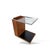 Mid-Century Bar Cart in Chrome and Teak with Storage and Castor Wheels, 1960s For Sale - Image 4 of 7
