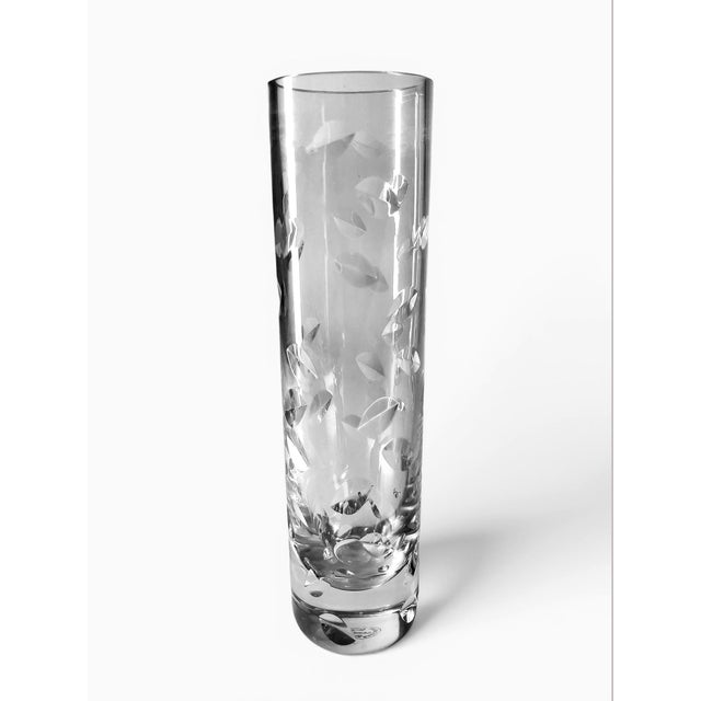 1970s Rice Grain Baccarat Vase from Soliflore, France, 1970s For Sale - Image 5 of 5