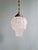 Art Deco Pendant Light in Frosted Clear Glass, 1920s-1930s For Sale - Image 4 of 18