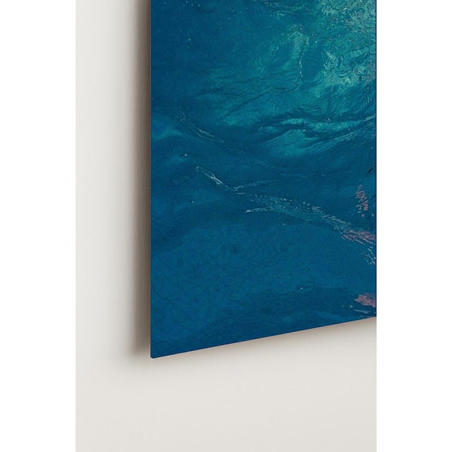 Not Yet Made - Made To Order No Running on the Pool Deck by Mark Forbes – Modern Poolside Scene | Framed & Ready to Hang For Sale - Image 5 of 7