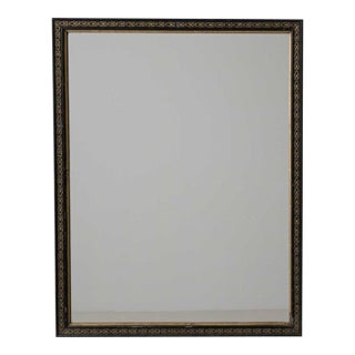 19th Century France Napoleon III Bronze Wood Mirror For Sale