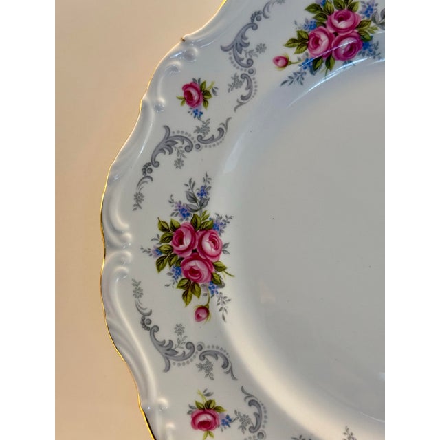 Royal Albert Tranquility Dinner Plates, Late 1980s - Set of 3 For Sale - Image 10 of 12