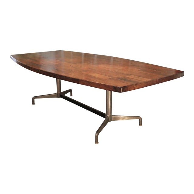 1970s 1970s Eames for Herman Miller Attri. Dining Table For Sale - Image 5 of 9