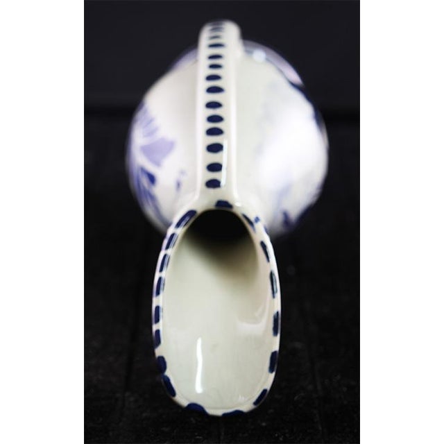1970s Delft Ceramic Pitcher For Sale In Saint Louis - Image 6 of 7