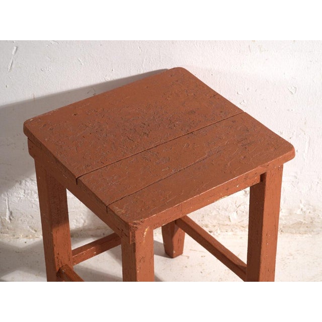 Bedside Tables in Pine, Central Europe, 1940, Set of 2 For Sale - Image 9 of 12