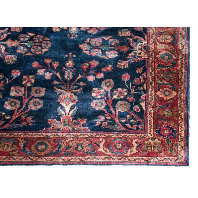 Early 20th Century Persian Sarouk Rug For Sale - Image 10 of 13