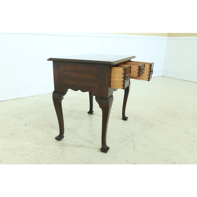 Statton Country Cherry 3 Drawer Dressing Table Lowboy For Sale In Philadelphia - Image 6 of 11
