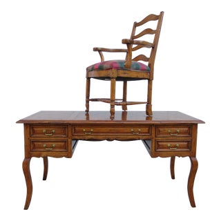 Guy Chaddock Melrose Collection Writing Desk and Chair For Sale