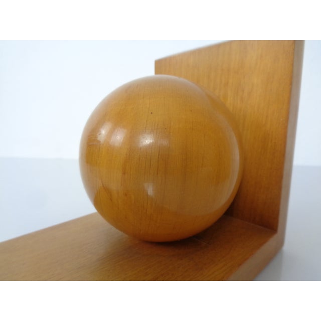 Wooden Bookends by VEB Naumburg, East Germany, 1960s, Set of 2 For Sale - Image 16 of 17