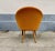 1960s Danish Lounge Chair in Orange Wool and Teak, 1960s For Sale - Image 5 of 6