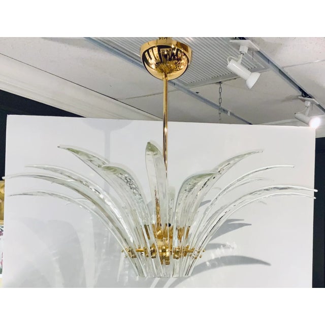 Myran Allan Luxury Lighting Modern Italian Murano Glass Chandelier For Sale In Atlanta - Image 6 of 6