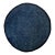 Fantastic Blue Color and With Special Matelasse Pattern Antique Chinese Peking Circular Rug For Sale