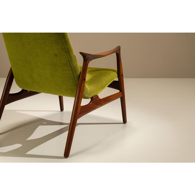 Lounge Chairs attributed to Arne Hovmand-Olsen, Denmark, 1960s, Set of 2 For Sale - Image 6 of 11