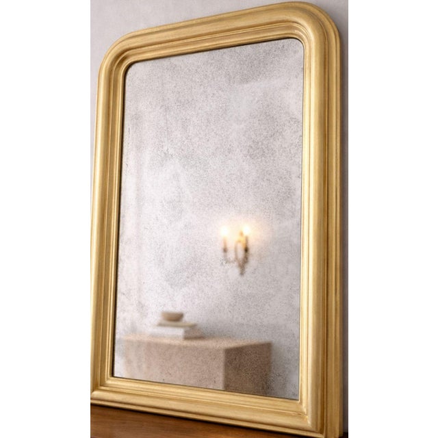 1940s Louis Philippe Giltwood Mirror, Early 20th Century For Sale - Image 5 of 7