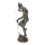 Charles Arthur Bourgeois Bronze Sculpture the Snake Charmer For Sale