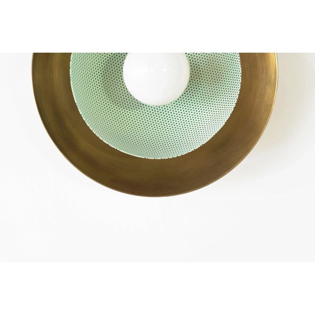 Green Centric Wall Sconces For Sale - Image 8 of 12