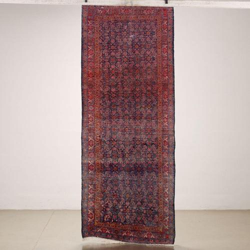 Textile Antique Bidjar Rug in Cotton & Wool For Sale - Image 7 of 12