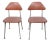 Pr. Dining height, Cafe, Bistro style chairs by L.B. ( Lion Brand ), in the style of Shaw Walker. The chairs feature...