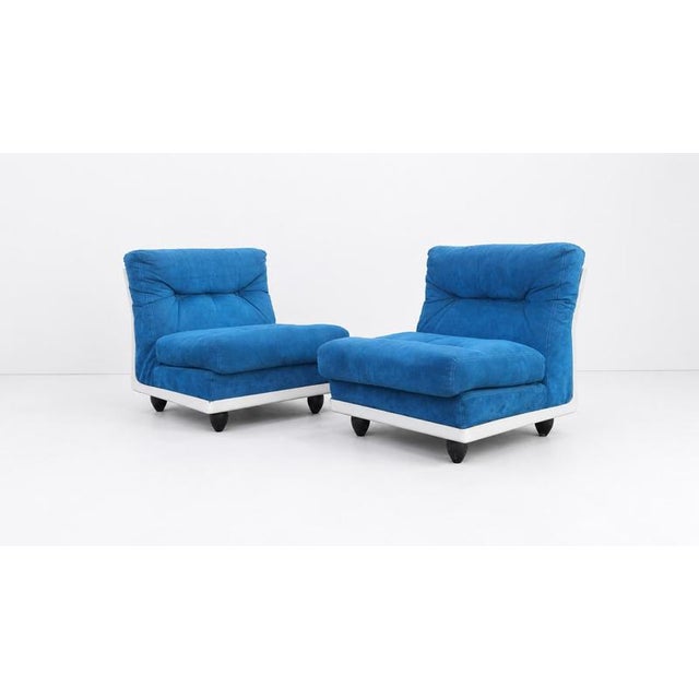 Vintage Modern Italian Lounge Chairs, 1970s, Set of 2 For Sale - Image 10 of 10
