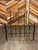 Traditional Full Size Antique Iron Rod Bed Frame For Sale - Image 3 of 12
