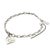Authentic James Avery sterling silver charm bracelet featuring a dangling heart charm engraved with “Love You More.”...