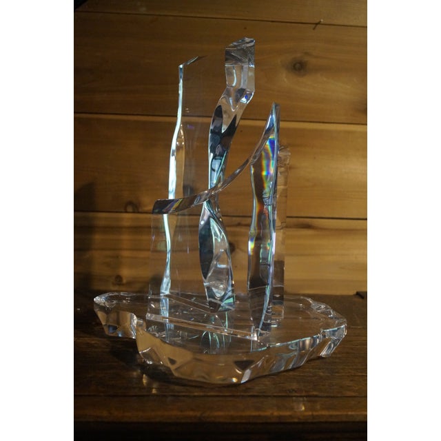 1970s 1970s Eric Bauer Lucite Sculpture For Sale - Image 5 of 10