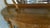 Brown 1920s Victorian Golden Tiger Oak Curio Curved 3 Bow Front For Sale - Image 8 of 18