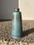 Studio Ceramic Vase with Anthracite-Turquoise Gradient Glaze from Lu and Gerd Grove, Germany, 1960s For Sale - Image 16 of 18