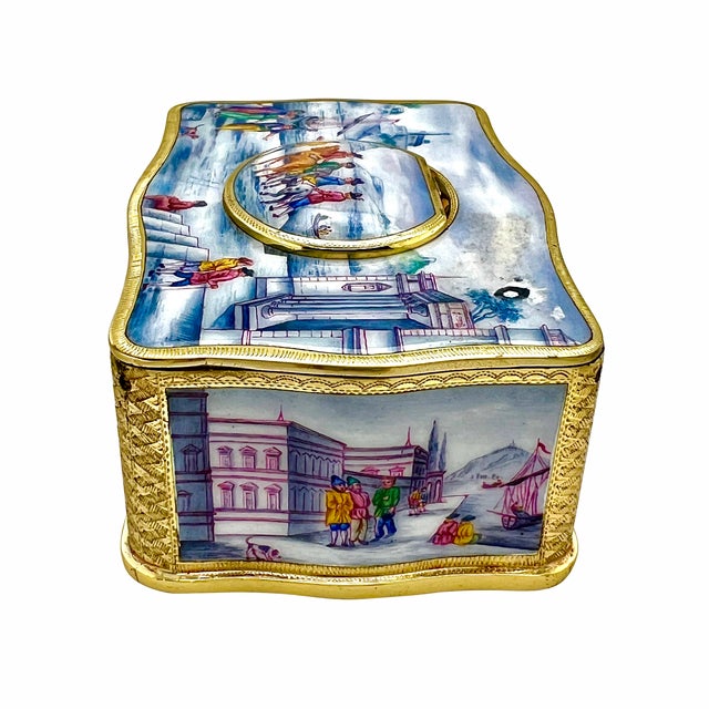 Karl Griesbaum Enamel Singing Bird Box Automaton For Sale In Charleston - Image 6 of 11
