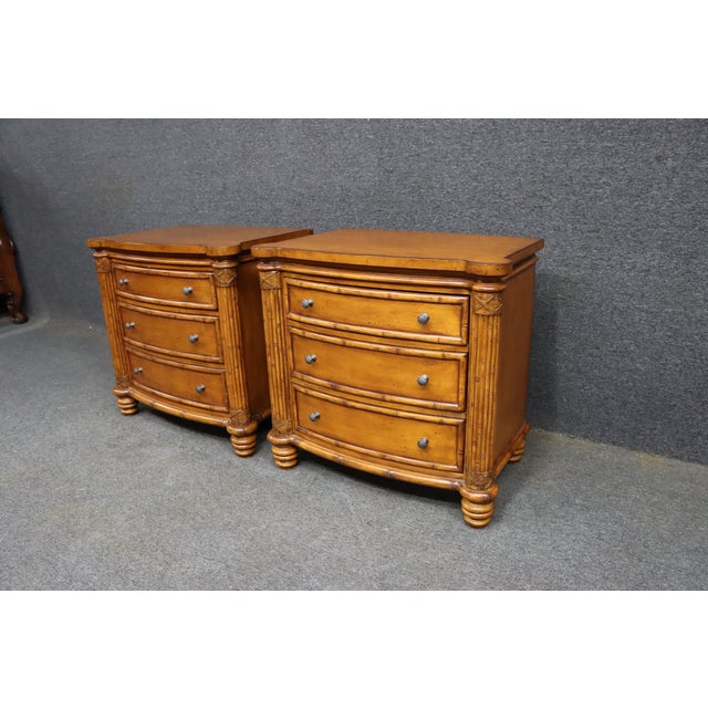 Tommy Bahama Home Island Estate Plantation Nightstands — Pair For Sale In Philadelphia - Image 6 of 17