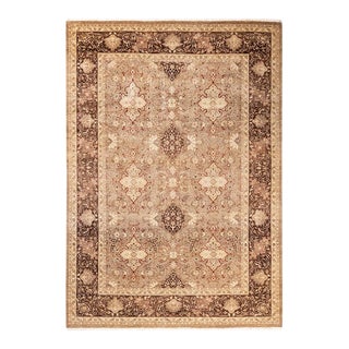 Mogul, One-of-a-Kind Hand-Knotted Area Rug in Brown, 6' 0" x 8' 7" For Sale