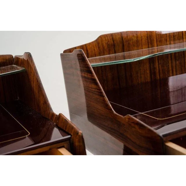 Nightstands in the Style of Paolo Buffa, 1950s, Set of 2 For Sale - Image 6 of 11