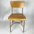 Tan Mid 20th Century French Style Grey & Birch Plywood School or Cafe Chairs Many Available For Sale - Image 8 of 8