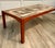 1960s Danish Modern Teak & Abstract Ceramic Tile Coffee Table Made in Denmark For Sale In Los Angeles - Image 6 of 15