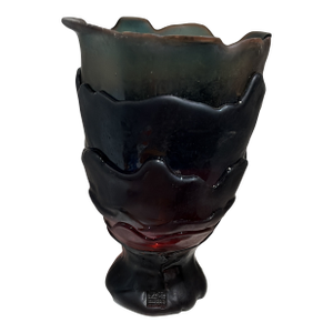 Gaetano Pesce Medusa Large Resin Vase for Fish Design, Italy 1995, Signed