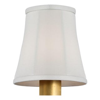 Visual Comfort Signature 4" Silk Bell Empire Shade For Sale