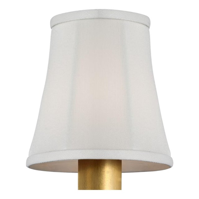 Visual Comfort Signature 4" Silk Bell Empire Shade For Sale